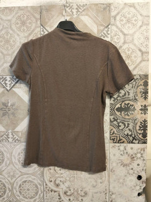 Maglia slim con collo lupetto