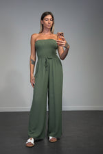 jumpsuit carmelina con top elastico