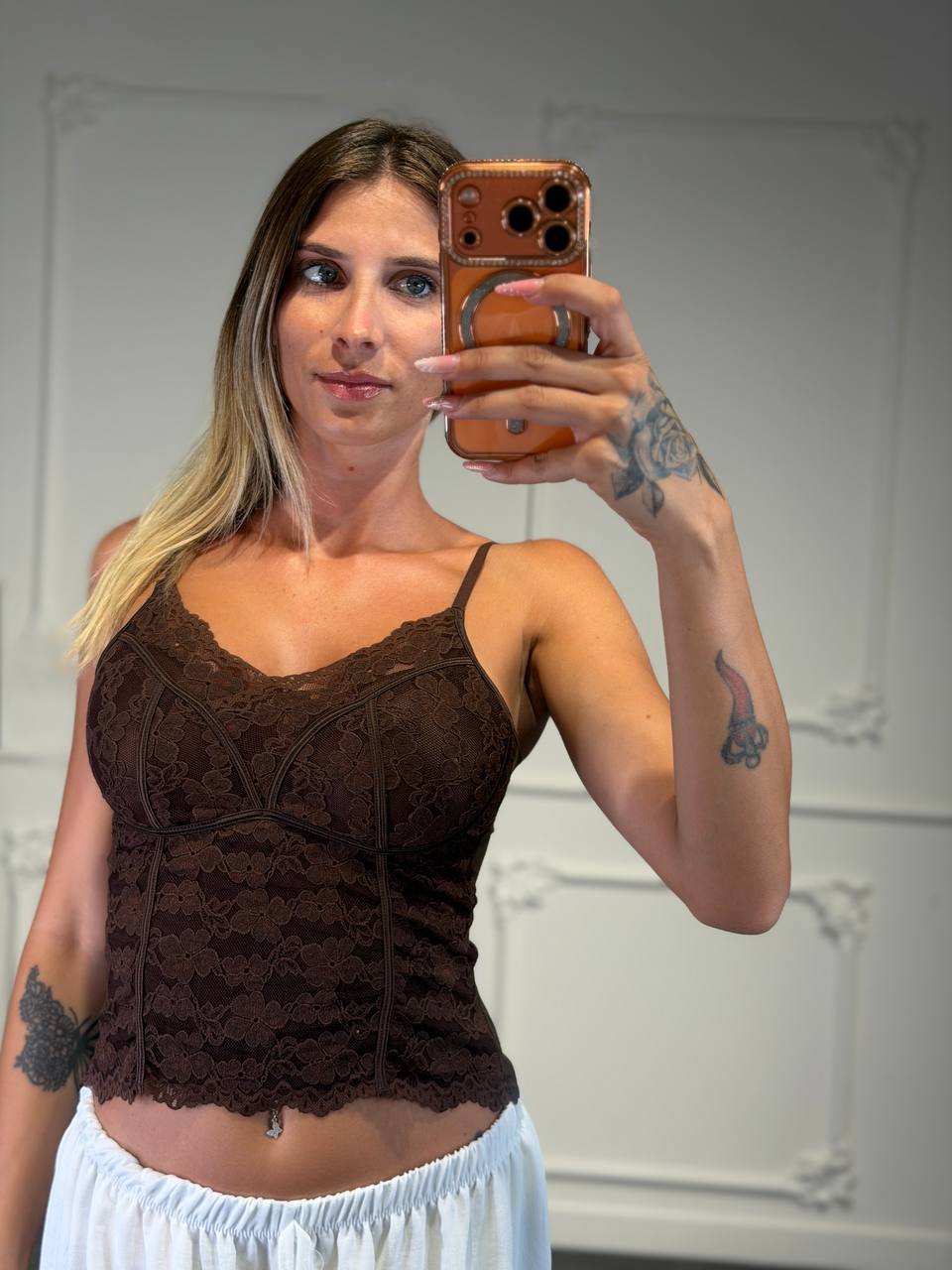 top rossella in pizzo