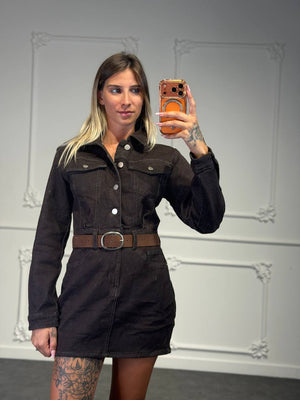 abito camicia jeans