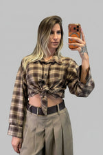 camicia a quadri semplice