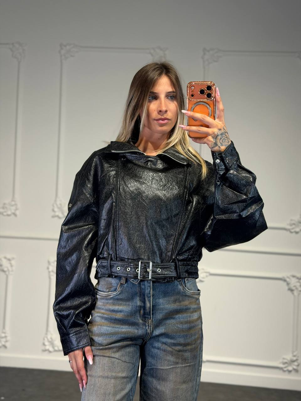 giacchetto biker maddison corto