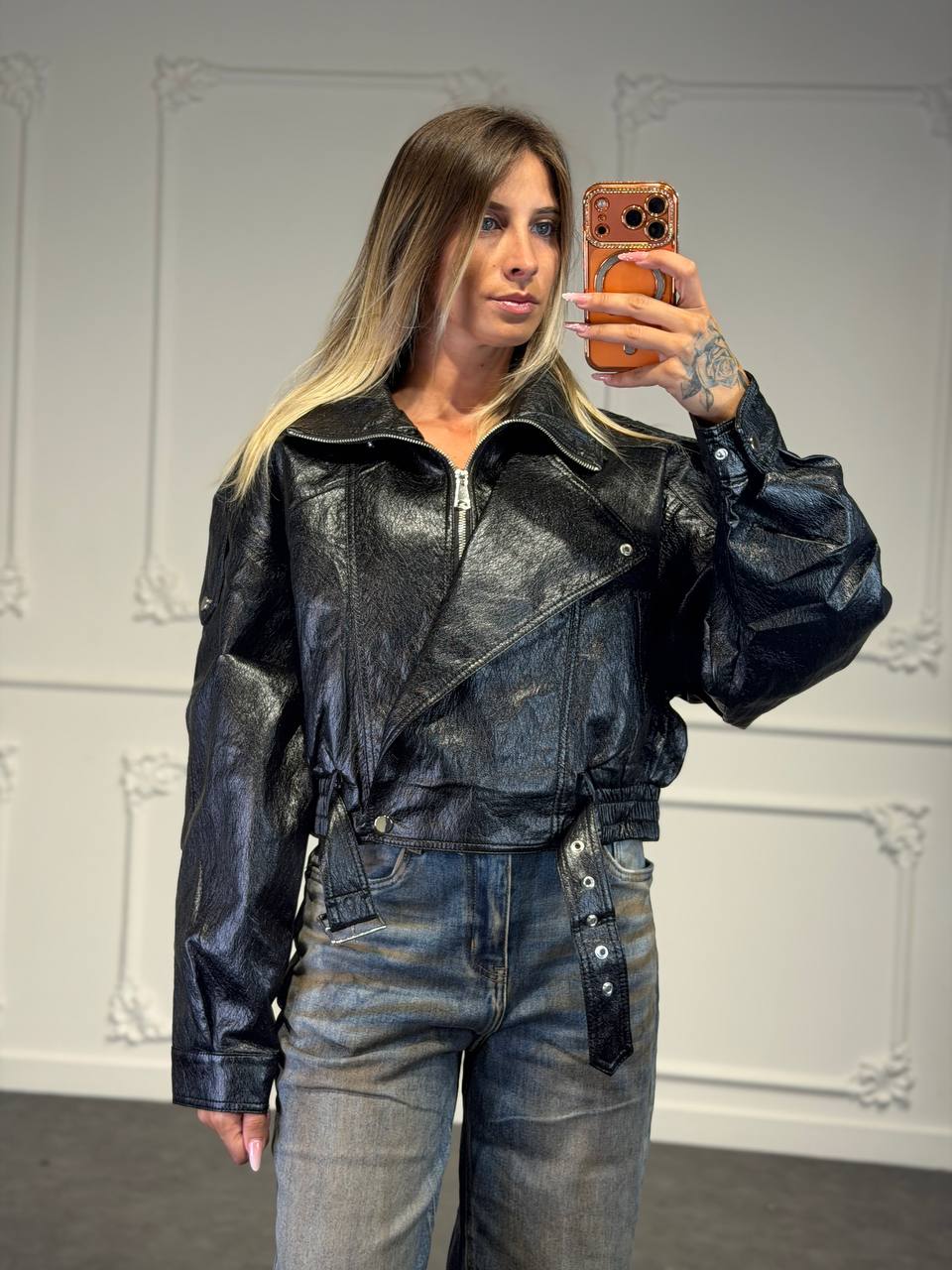 giacchetto biker maddison corto