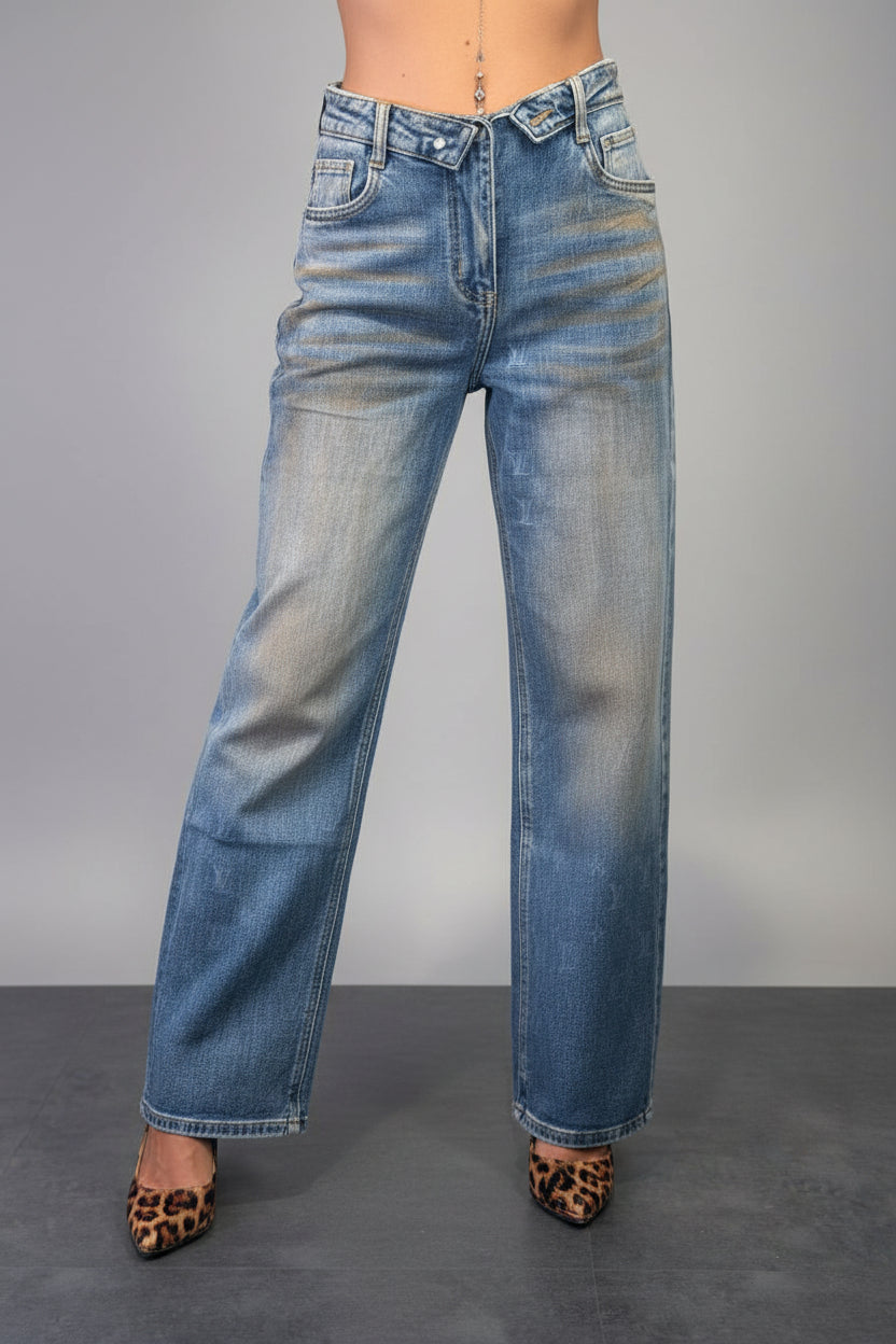 jeans chain sfumato
