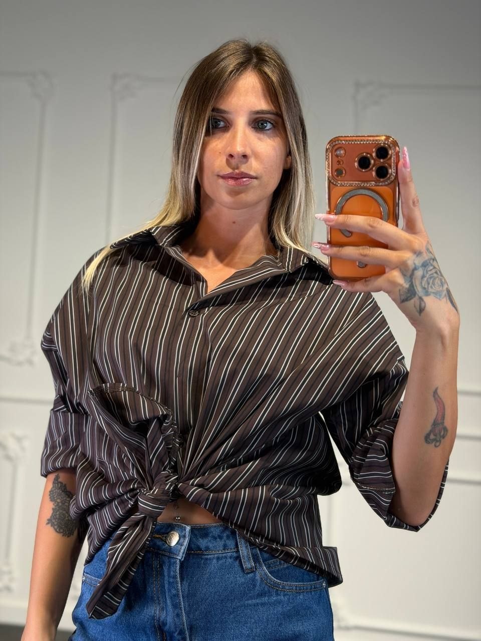 camicia Amante a righe
