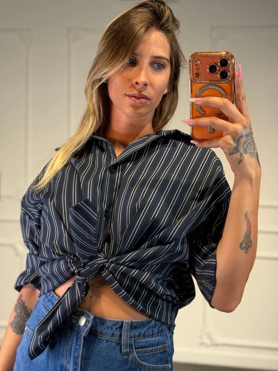 camicia Amante a righe
