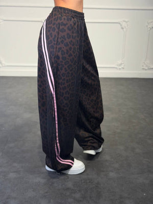 pantalone adi banana leopardato