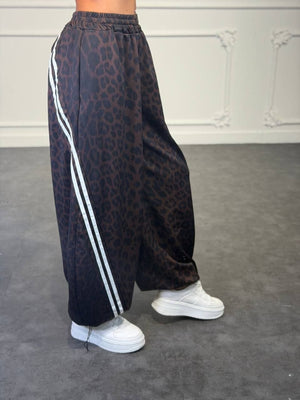 pantalone adi banana leopardato