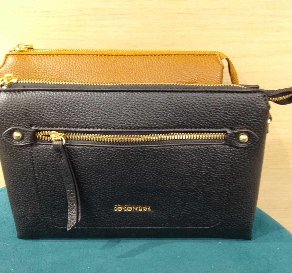 Pochette con zip - Dverso Fashion