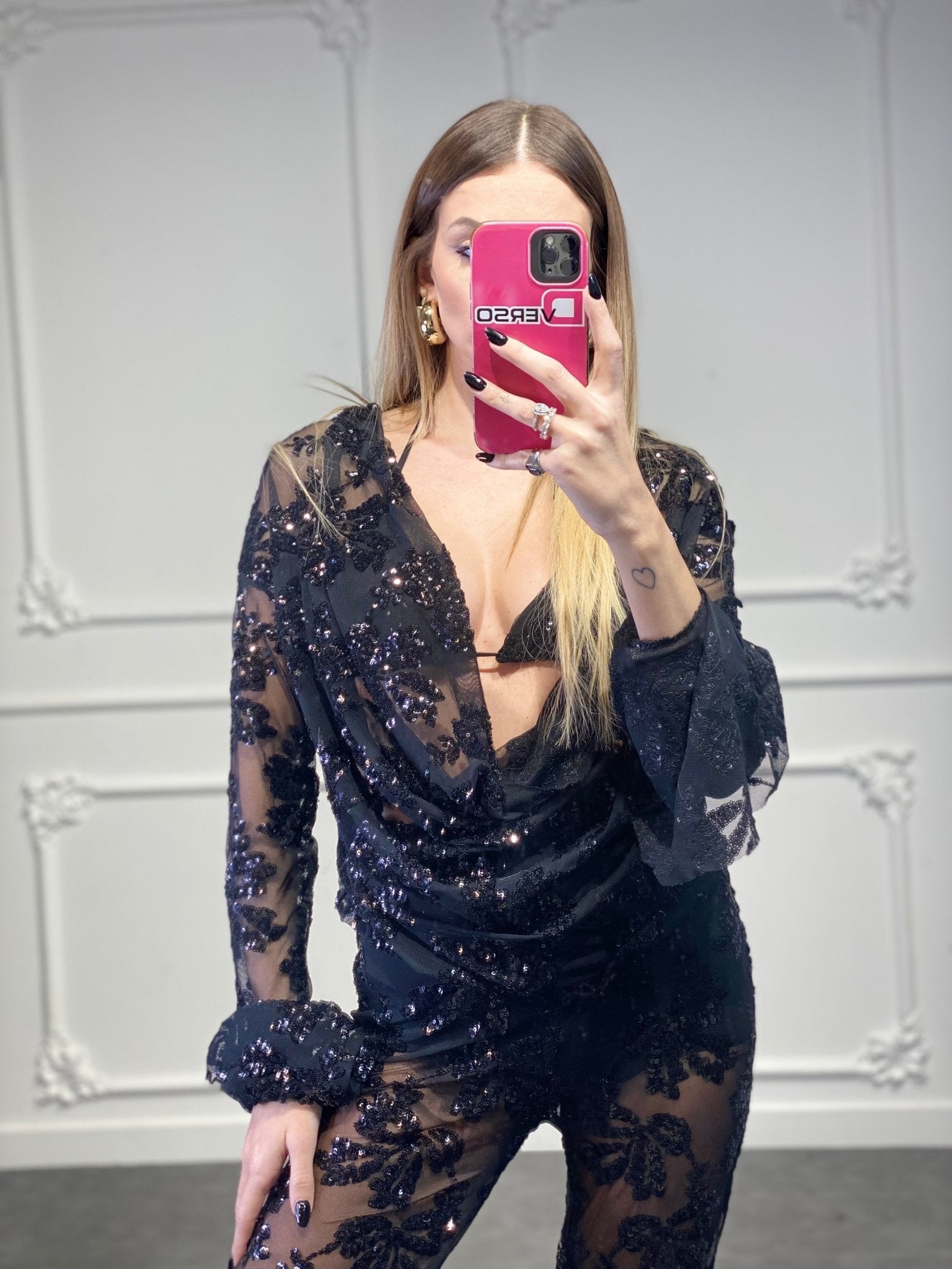 SET 3 PEZZI GLITTER - Dverso Fashion