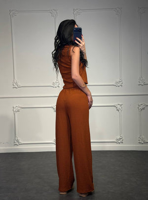 set kamilla con bottoni - Dverso Fashion