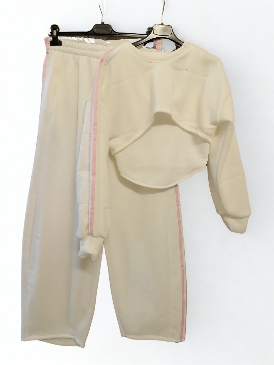 Set tuta adi 3 pezzi felpata - Dverso Fashion