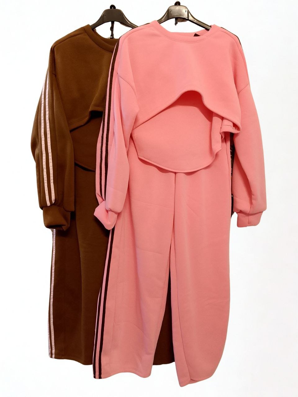 Set tuta adi 3 pezzi felpata - Dverso Fashion