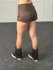 SHORTS CAMOSCIO - Dverso Fashion