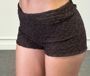 shorts in pizzo - Dverso Fashion