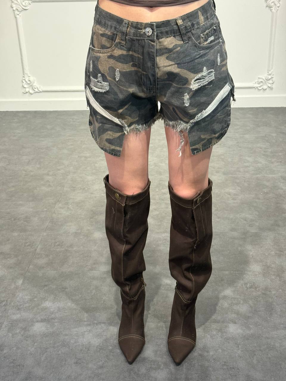 shorts militari - Dverso Fashion