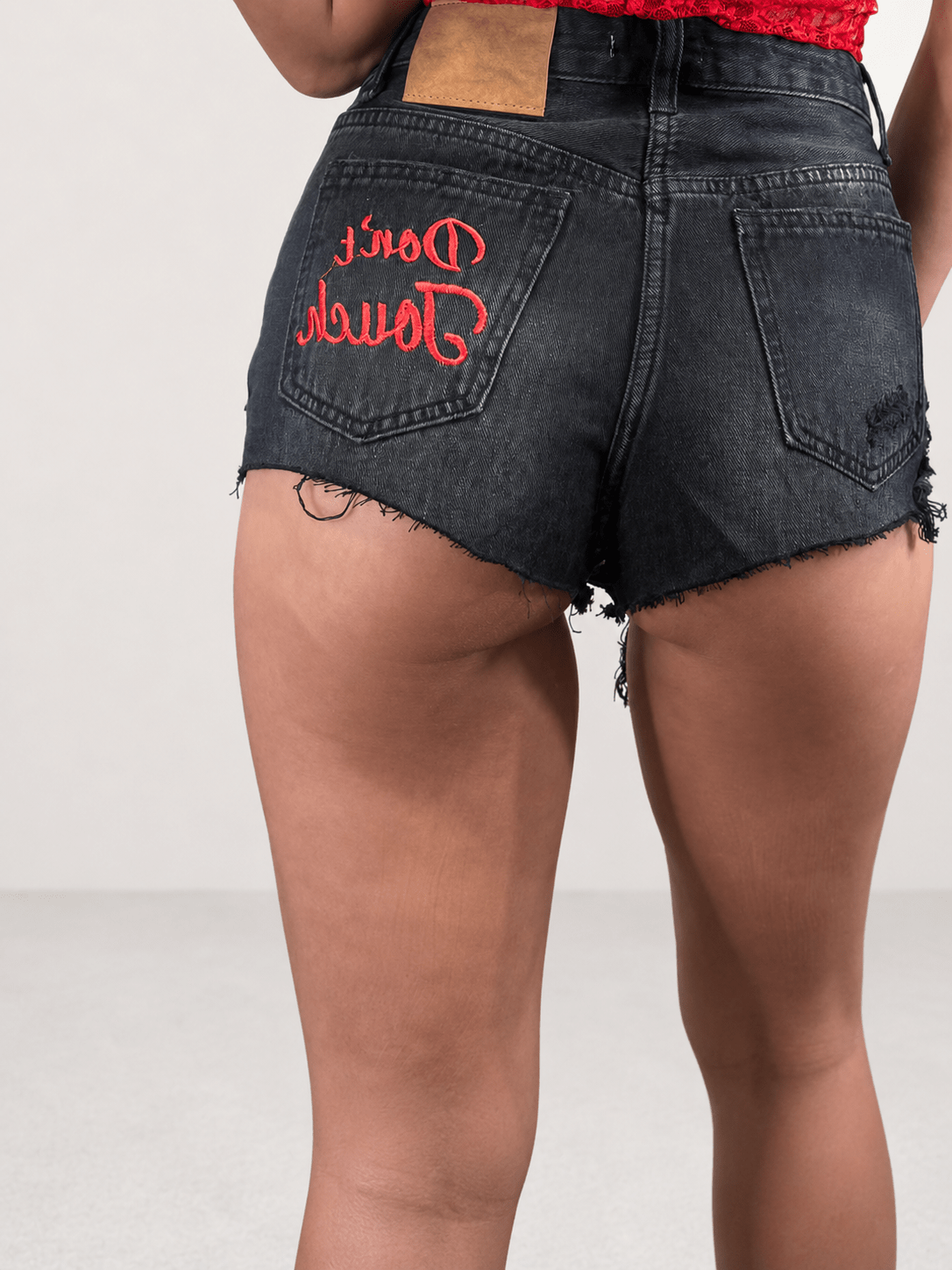 shorts mini don't touch - Dverso Fashion