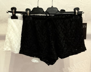 shorts pizzo - Dverso Fashion