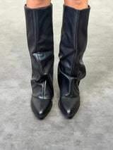 Stivale a punta in pelle - Dverso Fashion