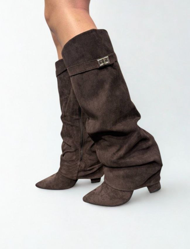 Stivale Filrt in camoscio - Dverso Fashion