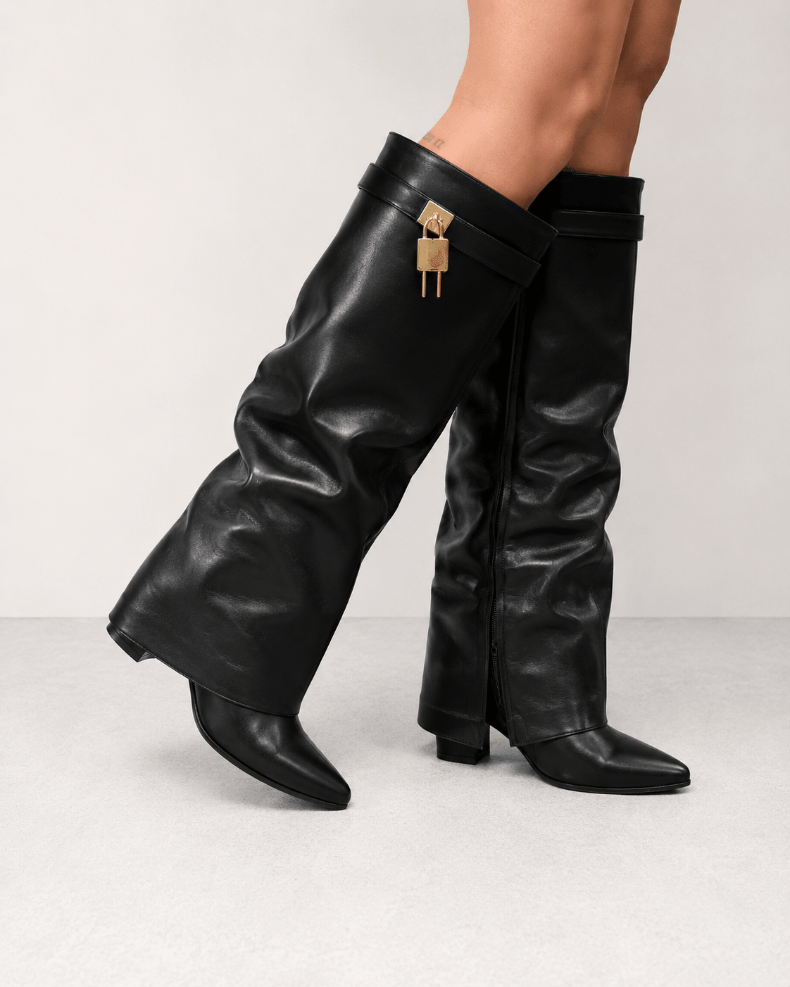 stivale lock - Dverso Fashion