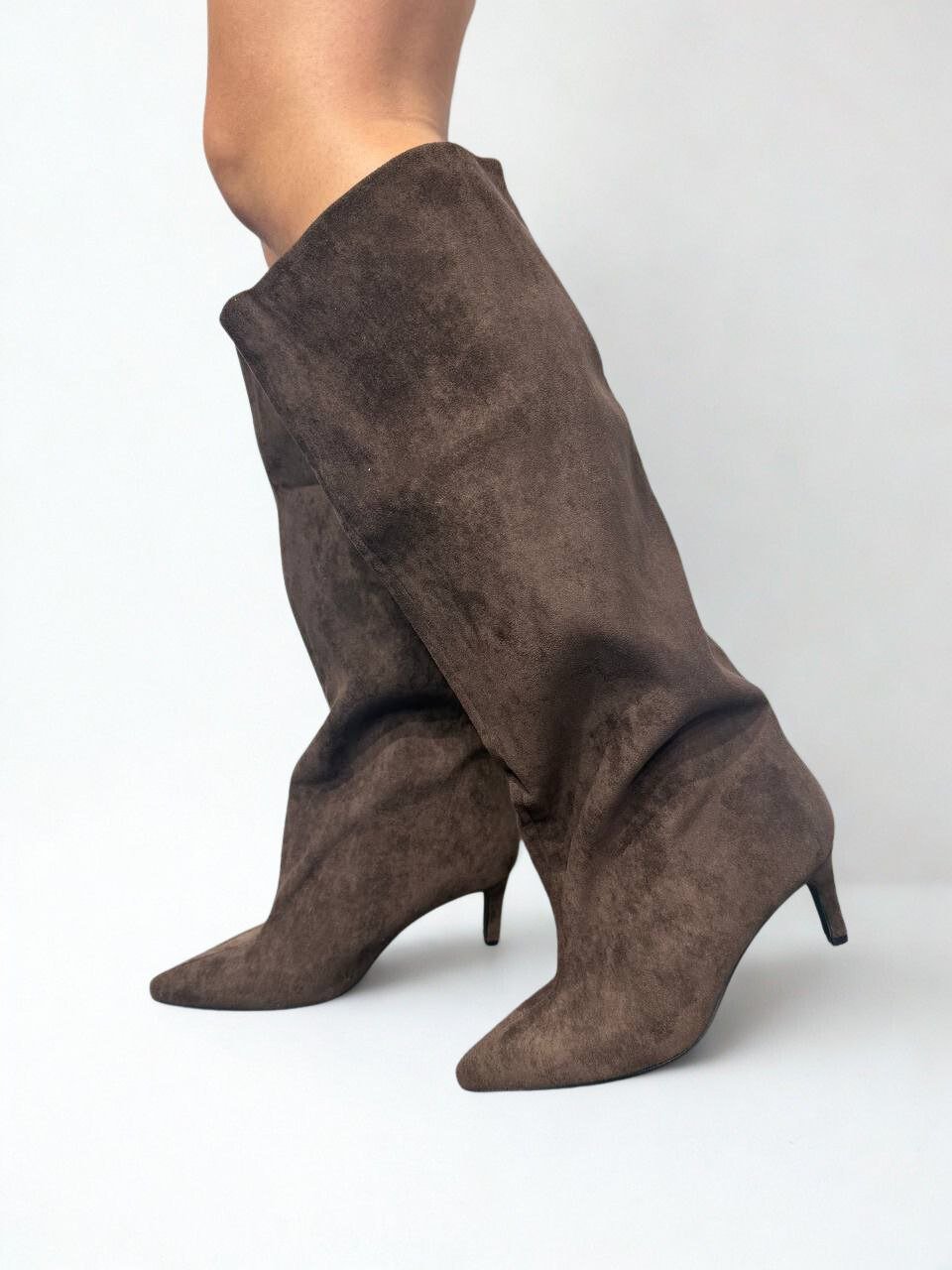 Stivale Ludovica Scamosciato - Dverso Fashion