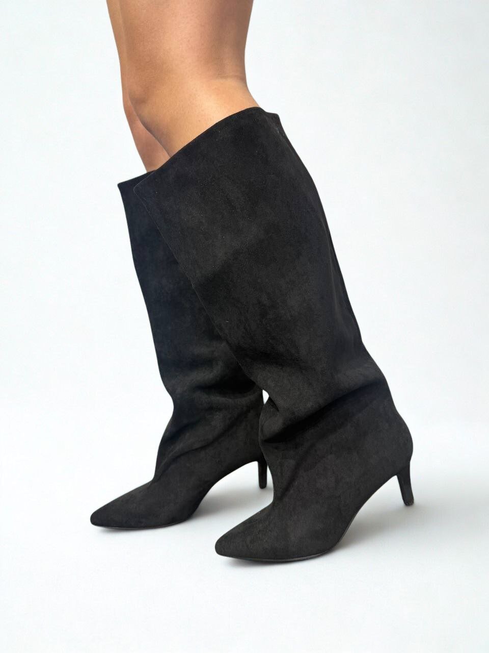 Stivale Ludovica Scamosciato - Dverso Fashion