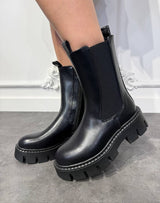 Stivaletti Chelsea platform - Dverso Fashion