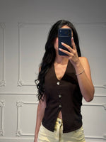 top a camicetta - Dverso Fashion