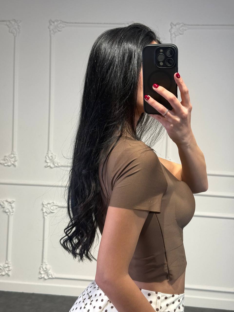 top crop licra - Dverso Fashion