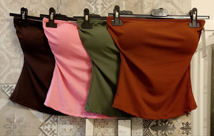 top fascia a costine - Dverso Fashion