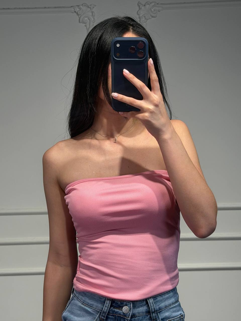 top fascia a costine - Dverso Fashion