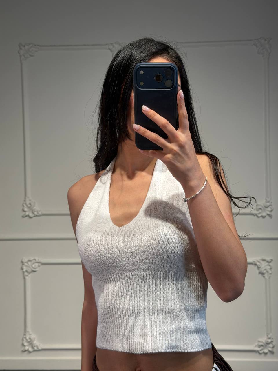 Top in spugna - Dverso Fashion