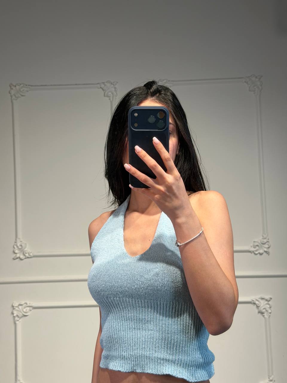 Top in spugna - Dverso Fashion