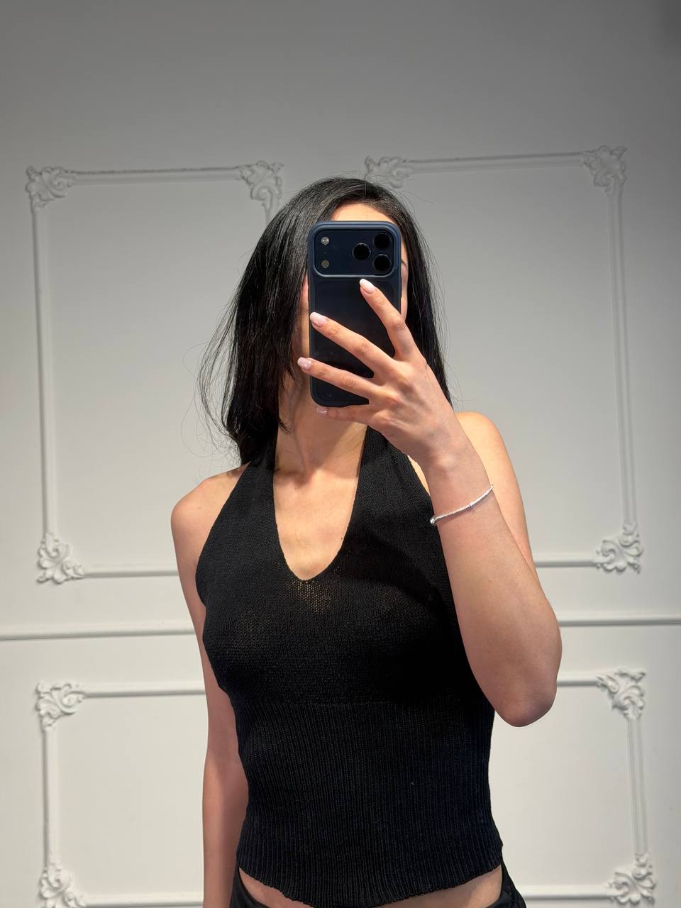 Top in spugna - Dverso Fashion