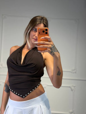 top licra a bandana - Dverso Fashion