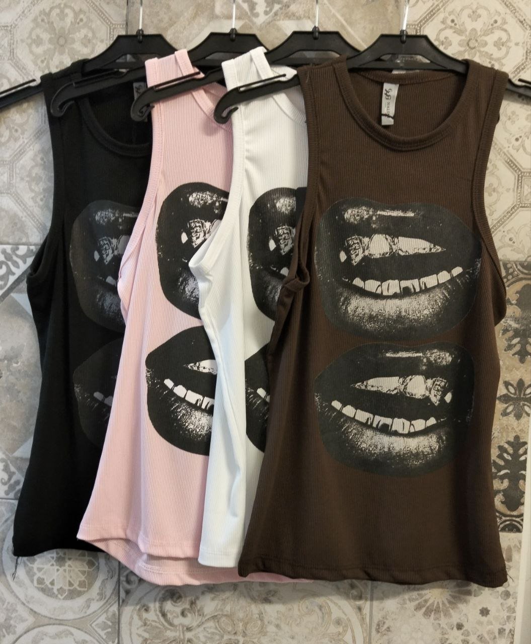 top lips a costine - Dverso Fashion