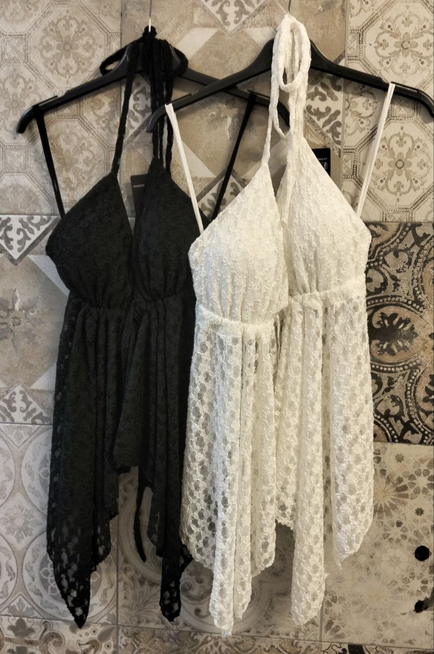 top ludo in pizzo - Dverso Fashion