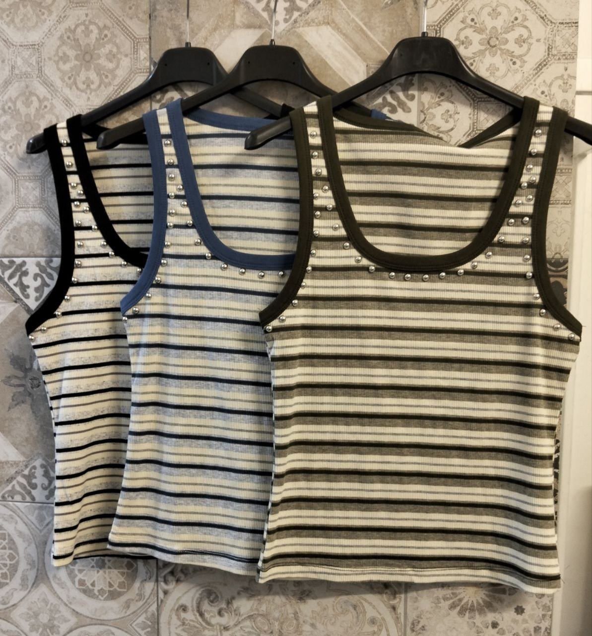 top righe e bulloni - Dverso Fashion