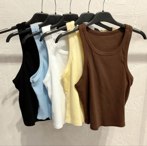 TOP SEMPLICE A COSTINE - Dverso Fashion