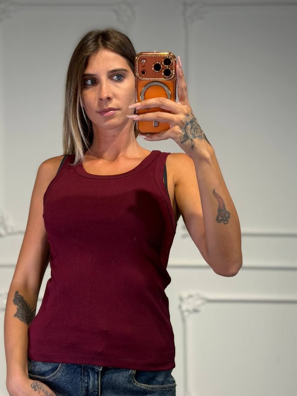 top spalla larga - Dverso Fashion