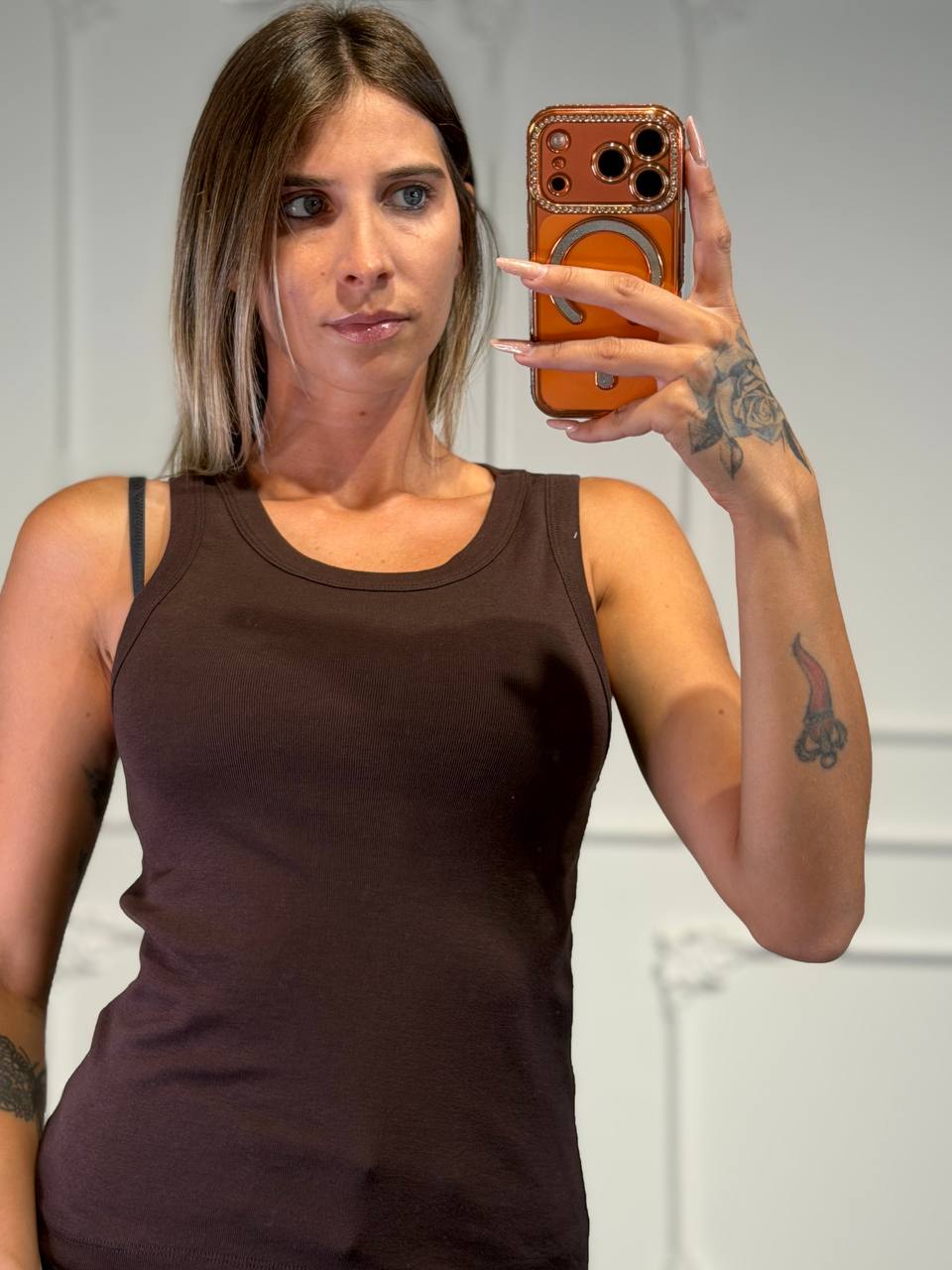 top spalla larga - Dverso Fashion