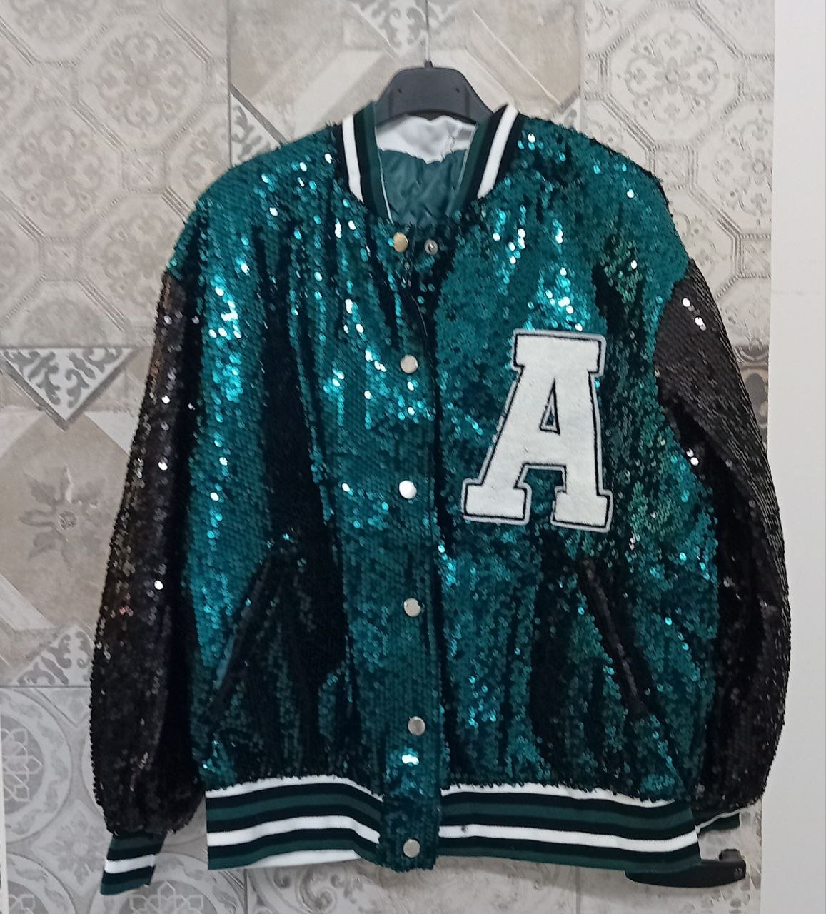Giacca College Paillettes - Dverso Fashion