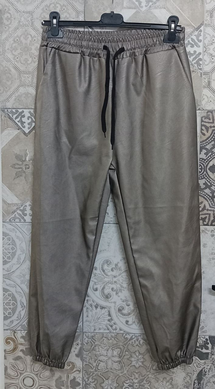 Pantalone Ecopelle Kira - Dverso Fashion